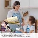 Mobile Preview: Küchenrückwand Folie Düne am Meer A4 Muster