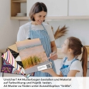 Mobile Preview: Küchenrückwand Folie Dünentraum A4 Muster