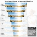 Mobile Preview: Küchenrückwand Folie Düne Ostsee Höhe 80cm