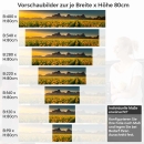 Mobile Preview: Küchenrückwand Folie Sonnenblumen Feld Höhe 80cm