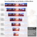 Mobile Preview: Küchenrückwand Folie Lavendelfeld Höhe 60cm