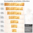 Mobile Preview: Küchenrückwand Folie goldene Weizen Höhe 60cm