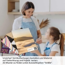 Mobile Preview: Küchenrückwand Folie Berge im Verborgenen A4 Muster
