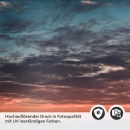 Mobile Preview: Küchenrückwand Folie Sonnenuntergang in der Wolkenkulisse Detailbild 2