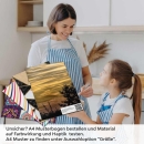 Mobile Preview: Küchenrückwand Folie Der Himmel im Panoramablick A4 Muster