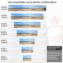 Mobile Preview: Küchenrückwand Folie Nordsee Spaziergang Variantenauswahl Vorschaubild Höhe 60cm