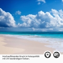 Mobile Preview: Küchenrückwand Folie himmlischer Strand Detailbild 2
