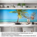 Mobile Preview: Küchenrückwand Folie Karibisches Meer Artikelbild 1