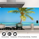 Mobile Preview: Küchenrückwand Folie Karibisches Meer Detailbild 1