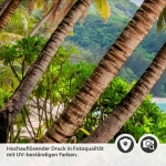 Mobile Preview: Küchenrückwand Folie Tropenidylle Detailbild 2