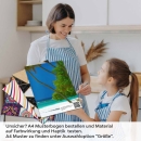 Mobile Preview: Küchenrückwand Folie Paradiesischer Strand A4 Muster