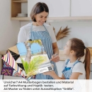 Mobile Preview: Küchenrückwand Folie Palmenhain Sandstrand A4 Muster