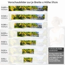 Mobile Preview: Küchenrückwand Folie tropische Hütte am Steg Höhe 51cm