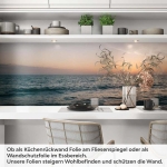 Mobile Preview: Küchenrückwand Folie Sonnenuntergangspanorama Artikelbild 1