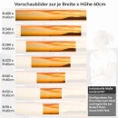 Mobile Preview: Küchenrückwand Folie glühender Horizont Höhe 60cm