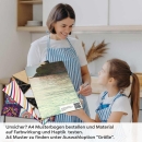 Mobile Preview: Küchenrückwand Folie Meer, Küste & Felsen A4 Muster