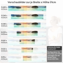 Mobile Preview: Küchenrückwand Folie Meer, Küste & Felsen Höhe 51cm