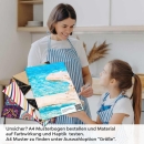 Mobile Preview: Küchenrückwand Folie Treibholz im kristallklarem Meer A4 Muster