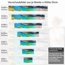 Mobile Preview: Küchenrückwand Folie Meeresbucht Höhe 51cm