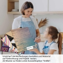 Mobile Preview: Küchenrückwand Folie Inselparadies Malta A4 Muster