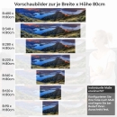 Mobile Preview: Küchenrückwand Folie Neuseeländische Idylle Höhe 80cm