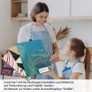 Mobile Preview: Küchenrückwand Folie exotische Südwest Küste Sri Lanka A4 Muster