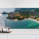 Mobile Preview: Küchenrückwand Folie exotische Südwest Küste Sri Lanka Hauptbild 1