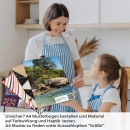 Mobile Preview: Küchenrückwand Folie sizilianische Meeresidylle A4 Muster