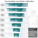 Mobile Preview: Küchenrückwand Folie Ozean Wellen Oberfläche Höhe 60cm