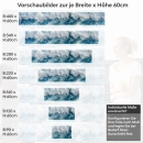 Mobile Preview: Küchenrückwand Folie Meereswellen Höhe 60cm