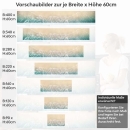 Mobile Preview: Küchenrückwand Folie goldener Strand & türkises Meer Höhe 60cm