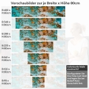 Mobile Preview: Küchenrückwand Folie felsige Oase Höhe 80cm