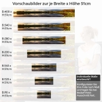 Mobile Preview: Küchenrückwand Folie Naturidylle mit See und Bäumen Höhe 51cm