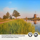 Mobile Preview: Küchenrückwand Folie Windmühlen Kinderdijk Detailbild 2