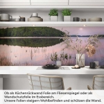 Mobile Preview: Küchenrückwand Folie violetter See Artikelbild 1