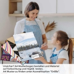 Mobile Preview: Küchenrückwand Folie Klarer See - Natur und Sonne A4 Muster