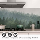 Mobile Preview: Küchenrückwand Folie Wald im Nebel Detailbild 1