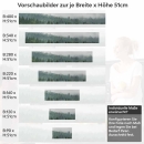 Mobile Preview: Küchenrückwand Folie Wald im Nebel Höhe 51cm