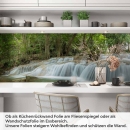 Mobile Preview: Küchenrückwand Folie prachtvoller Wasserfall Artikelbild 1