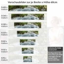 Mobile Preview: Küchenrückwand Folie prachtvoller Wasserfall Höhe 60cm