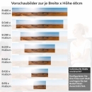 Mobile Preview: Küchenrückwand Folie Dünenmeer - Ein Hauch von Unendlichkeit Höhe 60cm