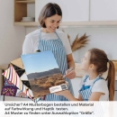 Mobile Preview: Küchenrückwand Folie Wüstenpanorama A4 Muster