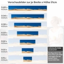 Mobile Preview: Küchenrückwand Folie goldene Wüstendünen Höhe 51cm