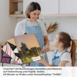 Mobile Preview: Küchenrückwand Folie Abu Dhabi im nächtlichen Glanz A4 Muster