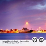 Mobile Preview: Küchenrückwand Folie Brücke zwischen Inseln Detailbild 2