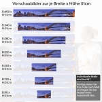 Mobile Preview: Küchenrückwand Folie Sydney Harbour Bridge Höhe 51cm