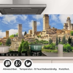 Mobile Preview: Küchenrückwand Folie Altstadt mit mediterranem Charme Detailbild 1