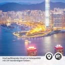 Mobile Preview: Küchenrückwand Folie Hong Kongs Skyline Detailbild 2