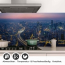 Mobile Preview: Küchenrückwand Folie Metropole Panorama Detailbild 1