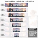 Mobile Preview: Küchenrückwand Folie die Brücke Englands Höhe 60cm